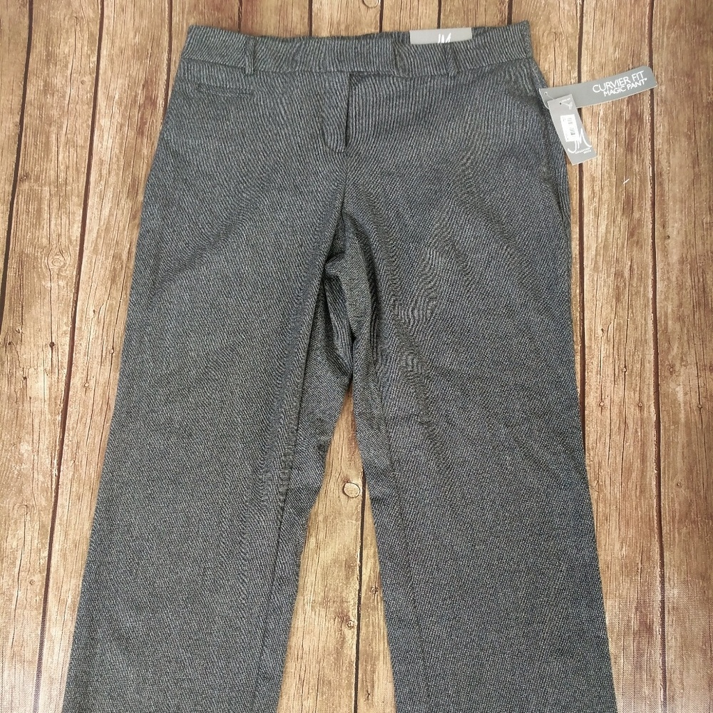 Jm Collection Petite Curvier Fit Magic Pant 12 NWT